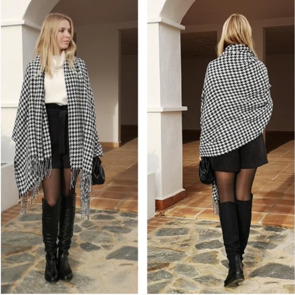 Accessories - NEW Oversized Scarf Wrap With Long Tassel